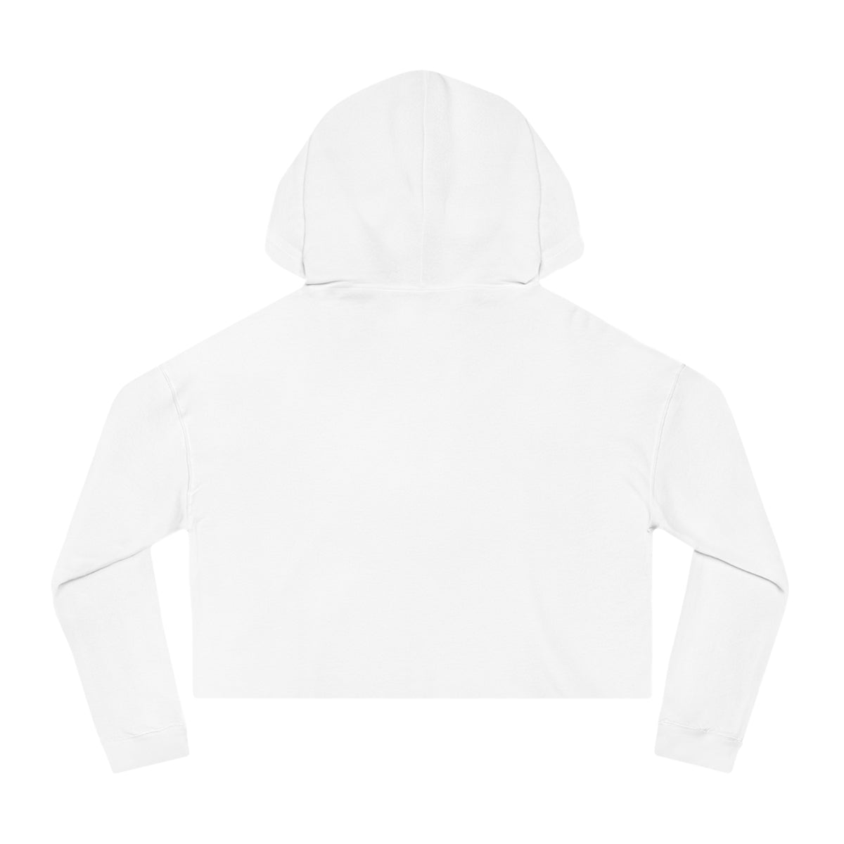 Unicorn Sakura Cropped Hoodie — Japanese Cherry Blossom Fantasy Sweatshirt